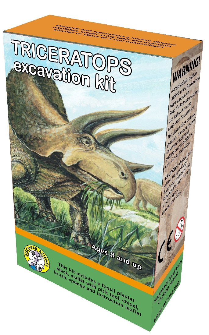 DISCOVER SCIENCE - TRICERATOPS EXCAVATION