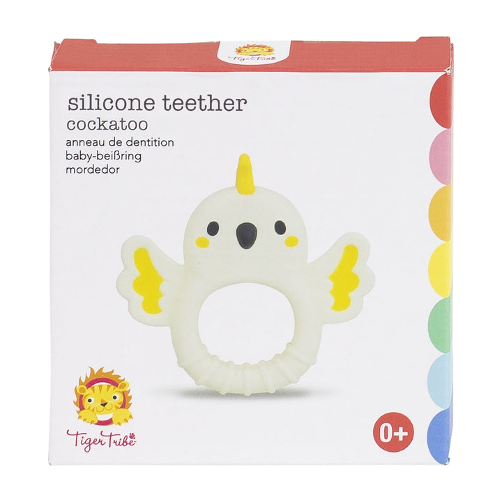 TIGER TRIBE - SILICONE TEETHER - COCKATOO