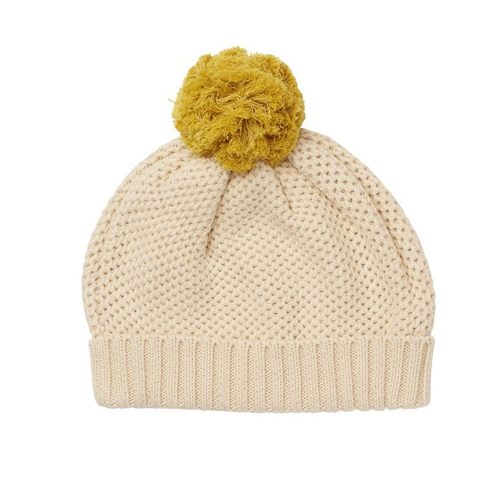 ACORN KIDS - THE PARADISE BEANIE OATMEAL