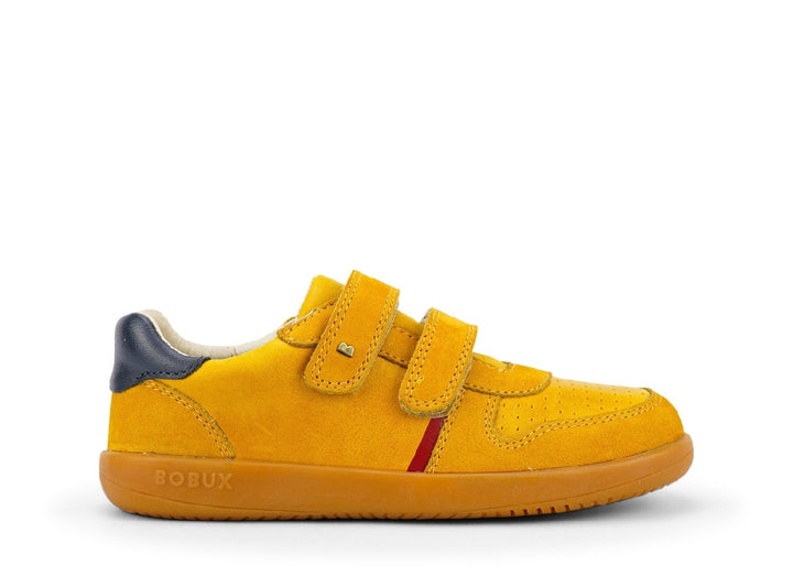 BOBUX - KID+ RILEY SHOE: CHARTREUSE + NAVY