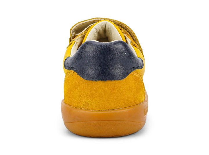 BOBUX - KID+ RILEY SHOE: CHARTREUSE + NAVY