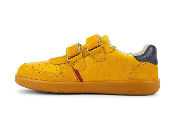 BOBUX - KID+ RILEY SHOE: CHARTREUSE + NAVY
